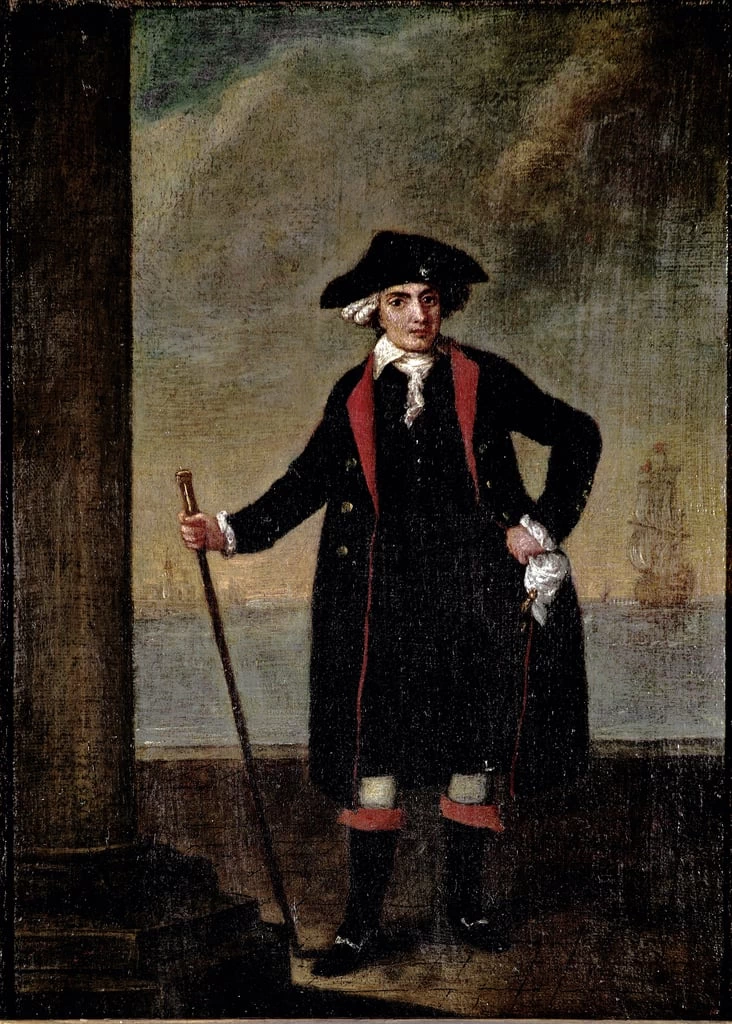 Ritratto del capitano Piero Rinaldi - Ca' Rezzonico, Museo del Settecento, Venezia